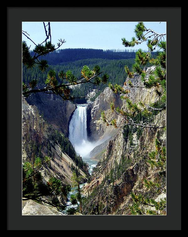 Yellowstone's Splendor - Framed Print - Fry1Productions