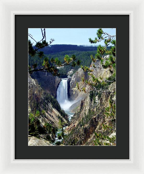 Yellowstone's Splendor - Framed Print - Fry1Productions