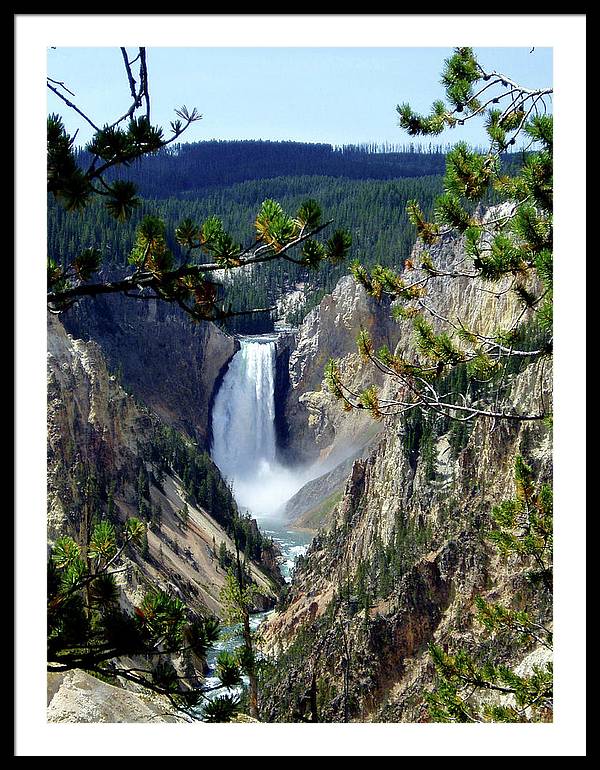 Yellowstone's Splendor - Framed Print - Fry1Productions