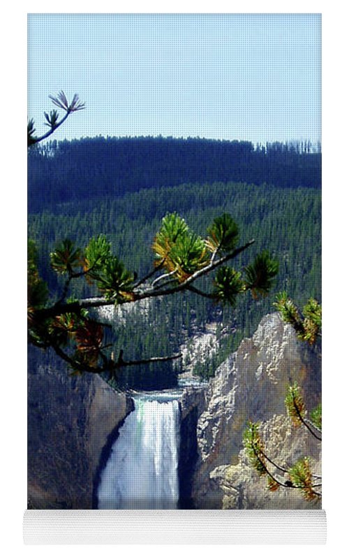 Yellowstone's Splendor - Yoga Mat - Fry1Productions