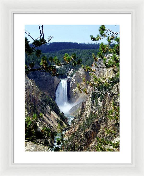 Yellowstone's Splendor - Framed Print - Fry1Productions