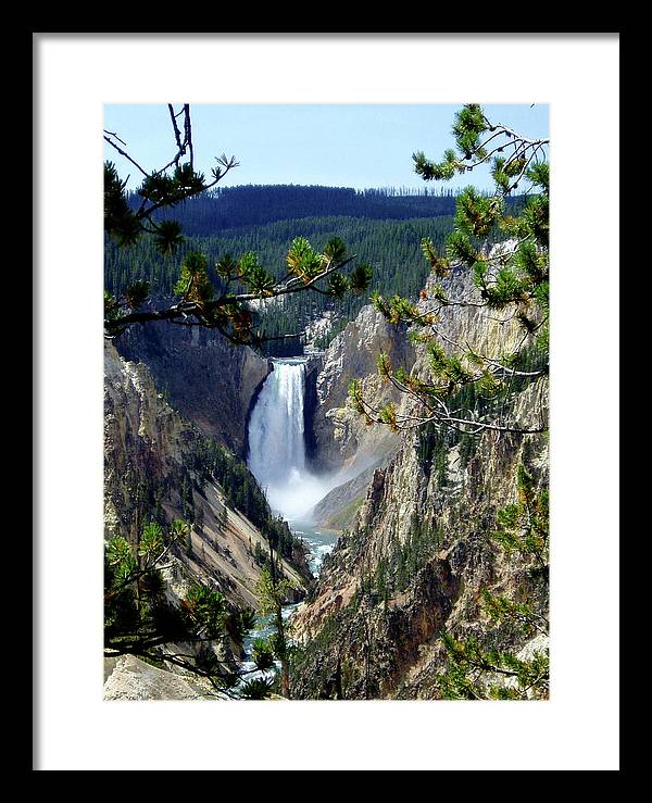 Yellowstone's Splendor - Framed Print - Fry1Productions