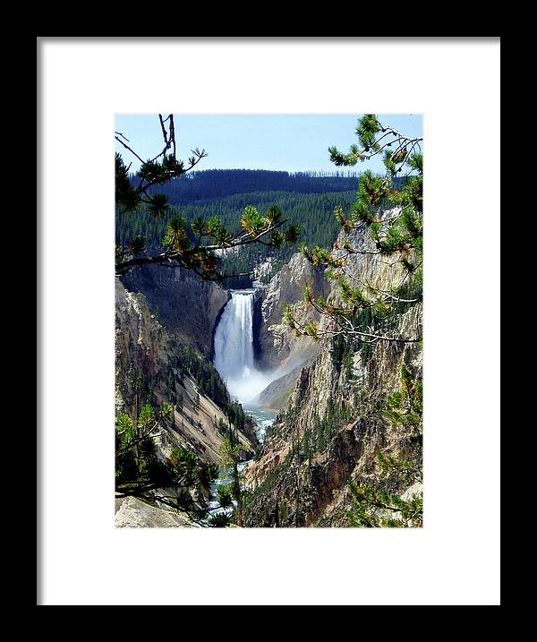 Yellowstone's Splendor - Framed Print - Fry1Productions