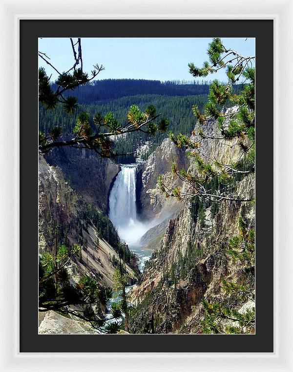 Yellowstone's Splendor - Framed Print - Fry1Productions