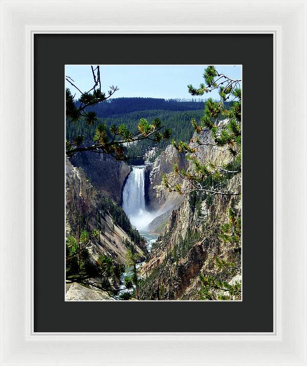 Yellowstone's Splendor - Framed Print - Fry1Productions
