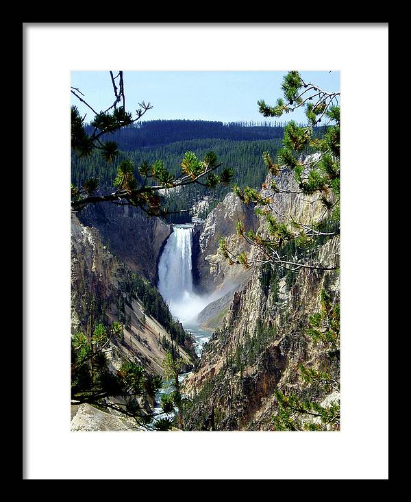 Yellowstone's Splendor - Framed Print - Fry1Productions