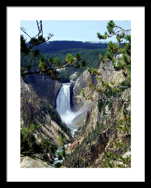 Yellowstone's Splendor - Framed Print - Fry1Productions