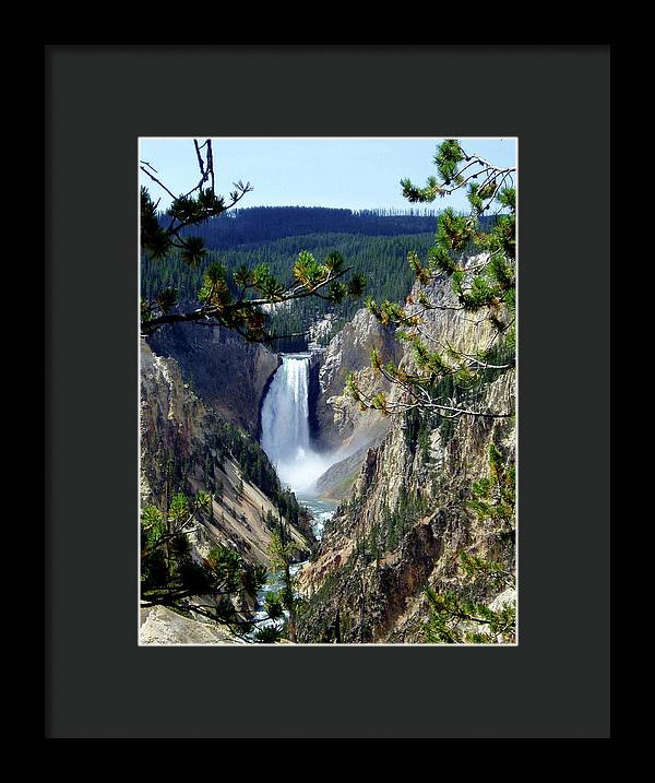 Yellowstone's Splendor - Framed Print - Fry1Productions