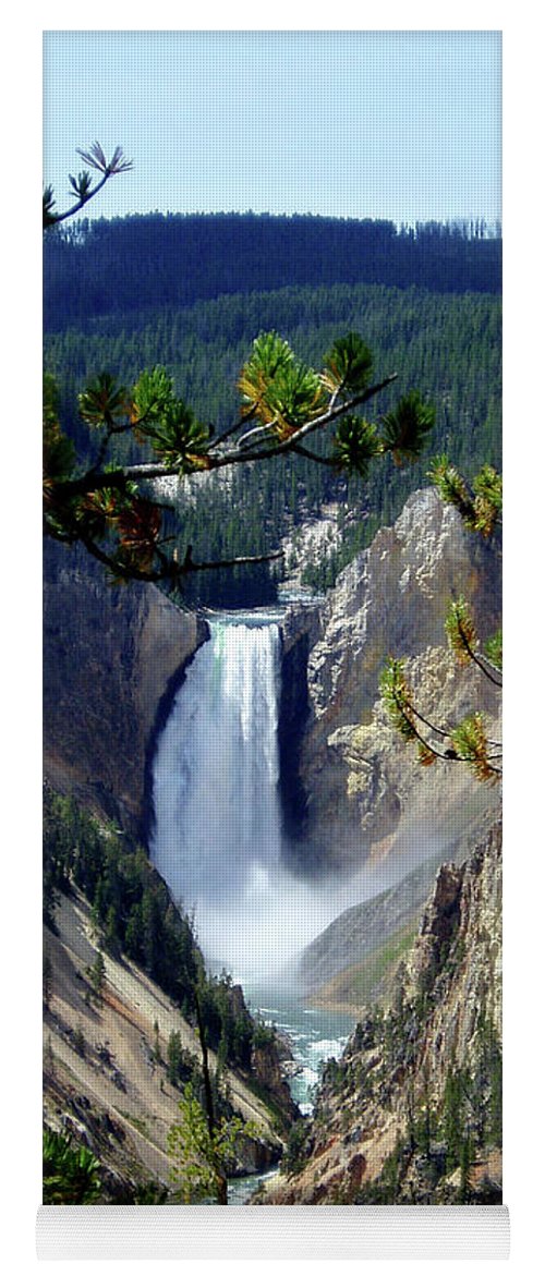 Yellowstone's Splendor - Yoga Mat - Fry1Productions