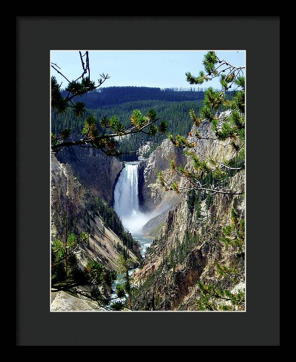 Yellowstone's Splendor - Framed Print - Fry1Productions