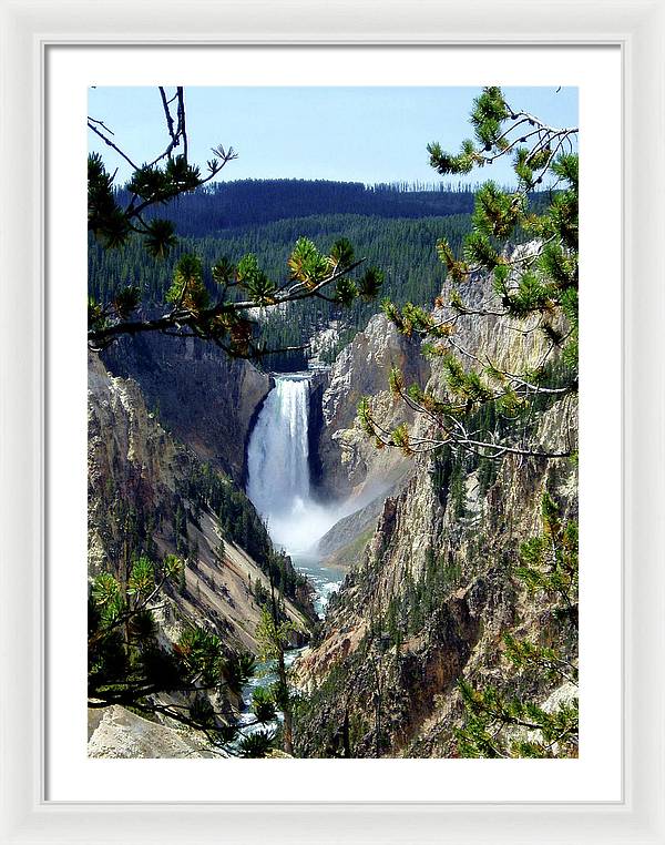 Yellowstone's Splendor - Framed Print - Fry1Productions