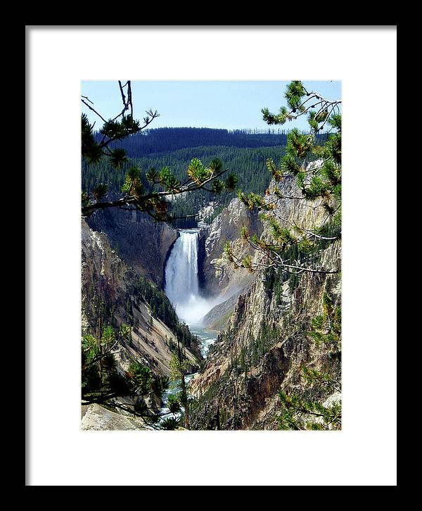 Yellowstone's Splendor - Framed Print - Fry1Productions