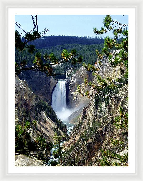 Yellowstone's Splendor - Framed Print - Fry1Productions