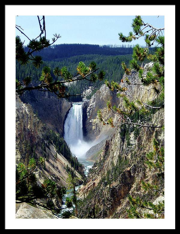 Yellowstone's Splendor - Framed Print - Fry1Productions