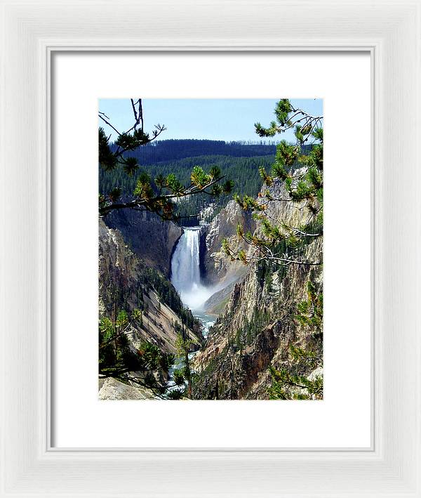 Yellowstone's Splendor - Framed Print - Fry1Productions