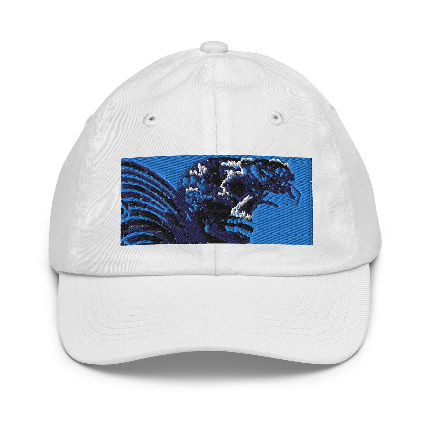 Skull Warrior (Color) - Youth Baseball Cap - Fry1Productions