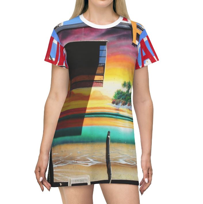 Women's All-Over Print T-Shirt Dress