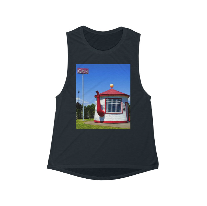 Women's Flowy Scoop Muscle Tank Top