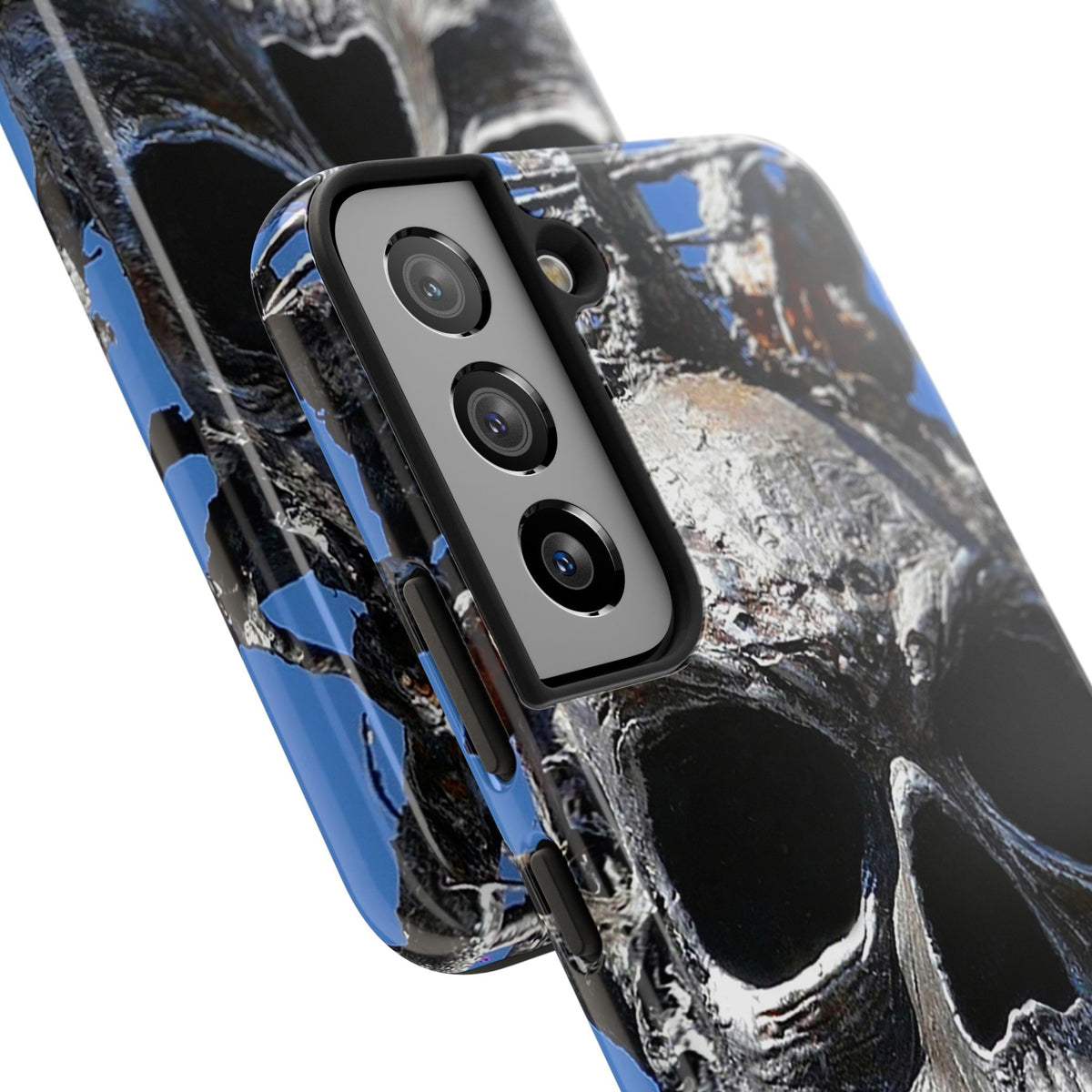 Skull Warrior Stare - Tough Phone Cases