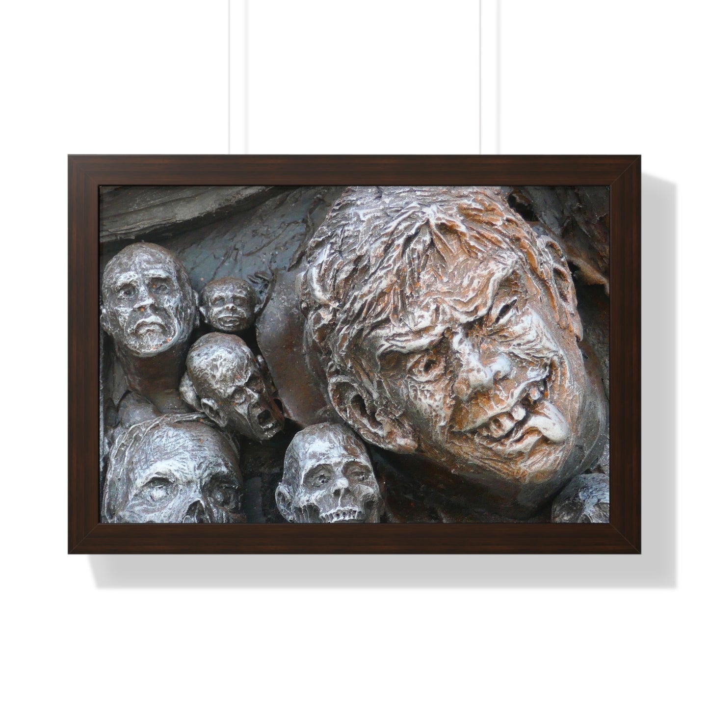 Waiting for the King - Framed Horizontal Poster