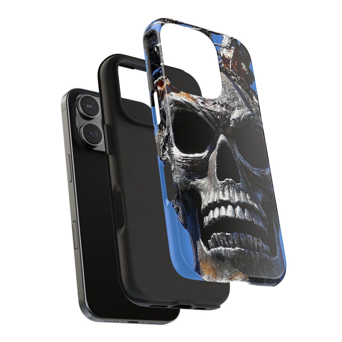 Skull Warrior Stare - Tough Phone Cases