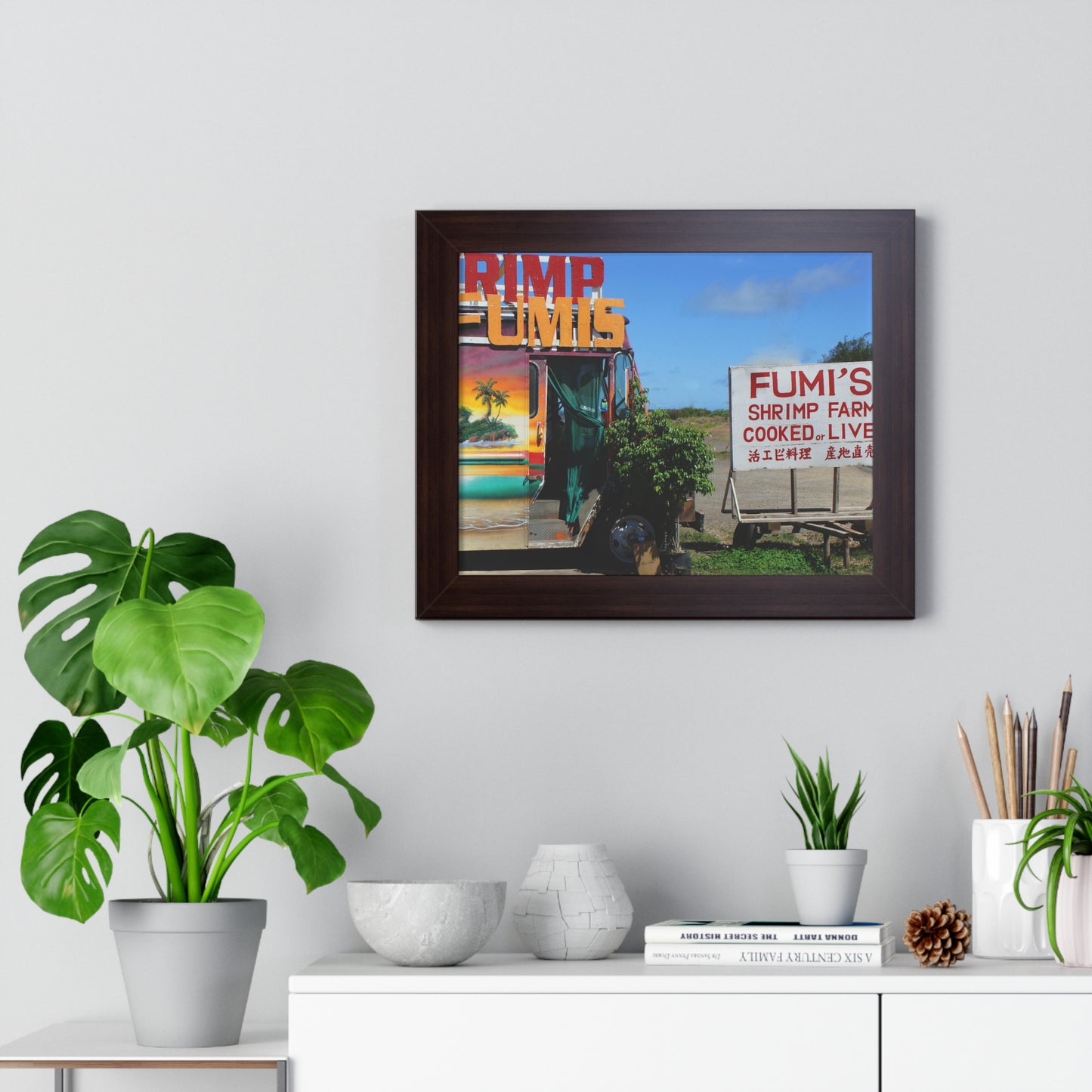 Kaulana Delights - Framed Horizontal Poster