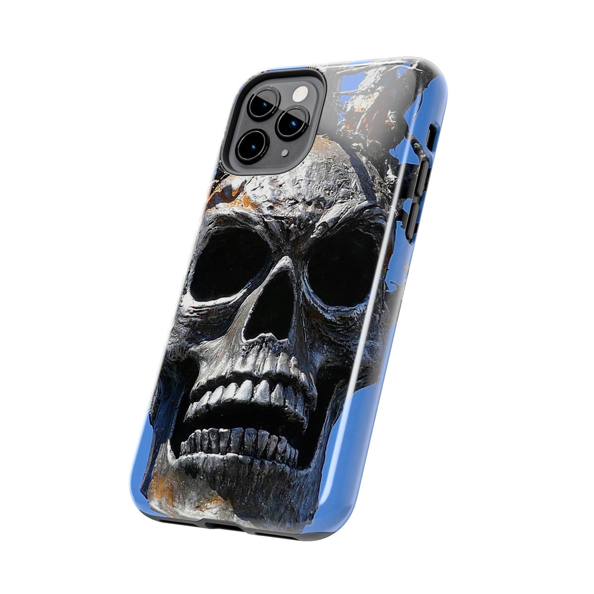 Skull Warrior Stare - Tough Phone Cases