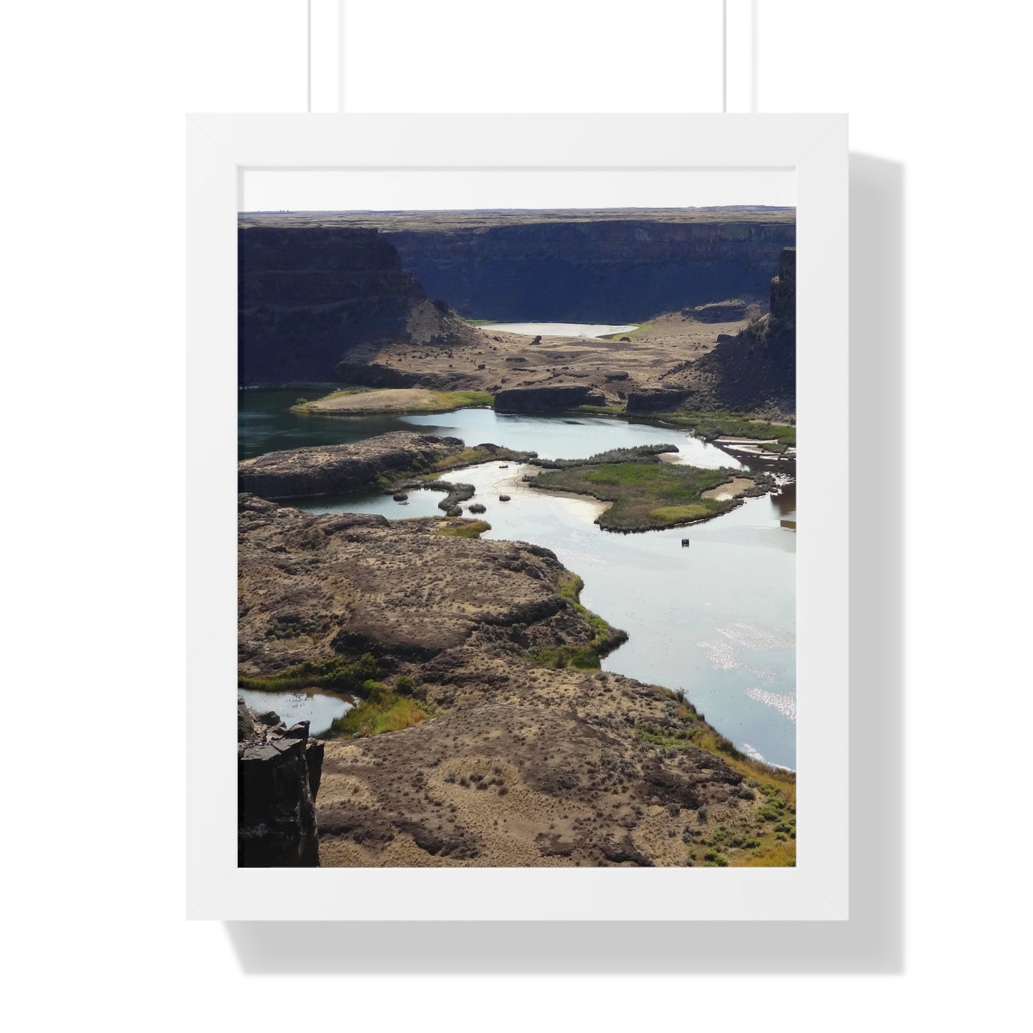 Reminisce of Ancient Thunder - Framed Vertical Poster