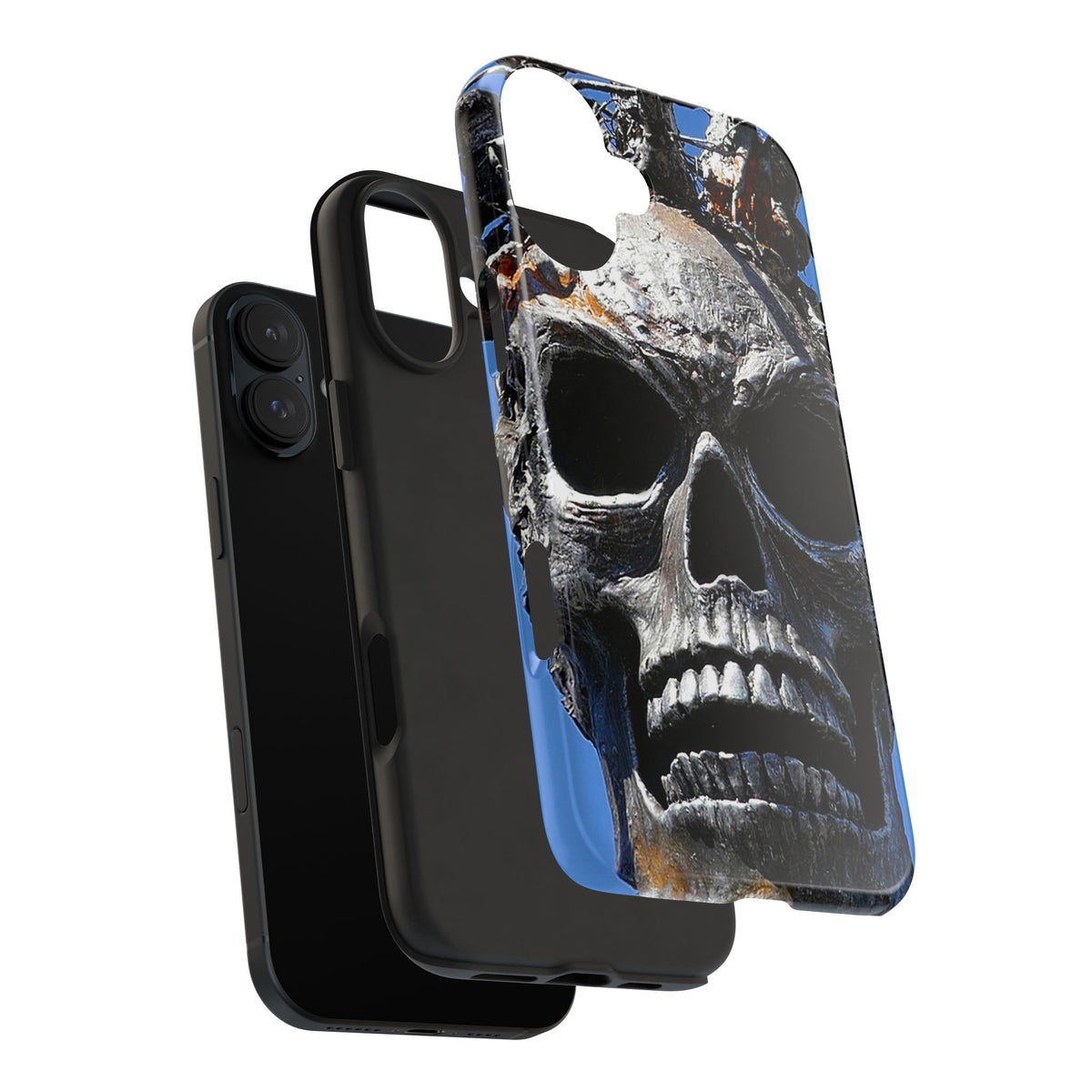 Skull Warrior Stare - Tough Phone Cases