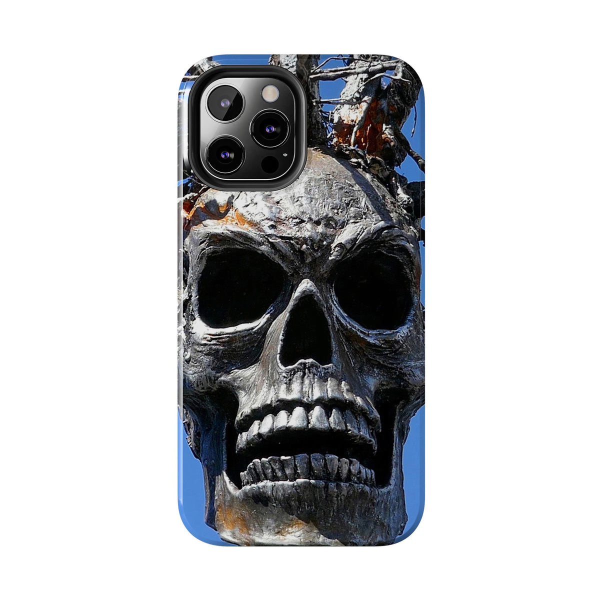 Skull Warrior Stare - Tough Phone Cases
