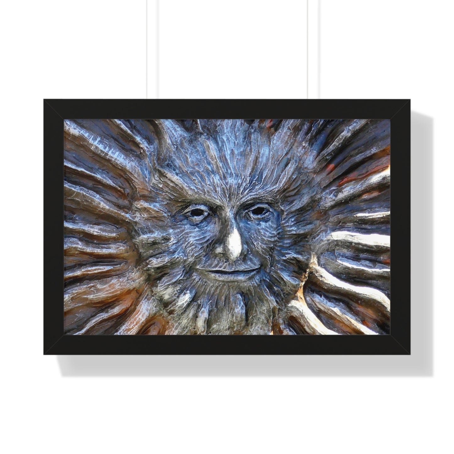 Sun God - Framed Horizontal Poster