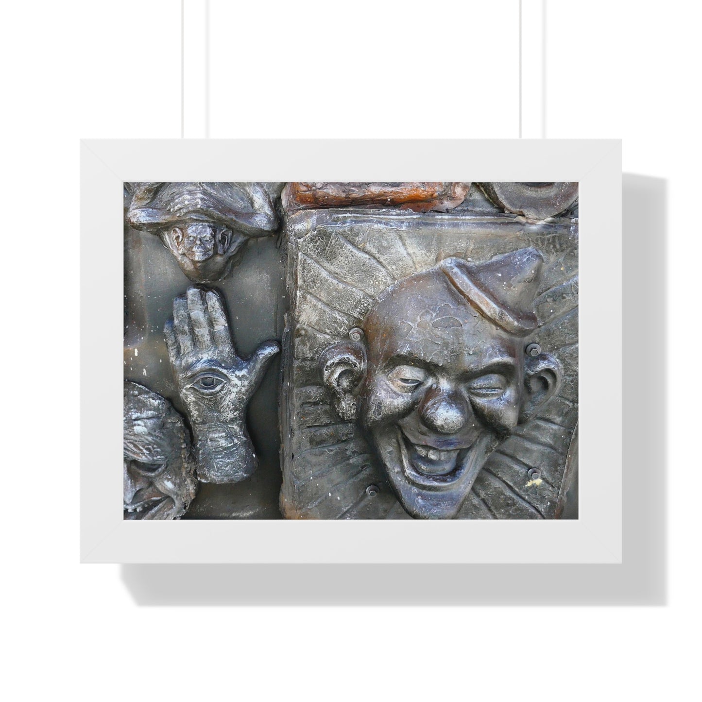 Cosmic Laughter - Framed Horizontal Poster