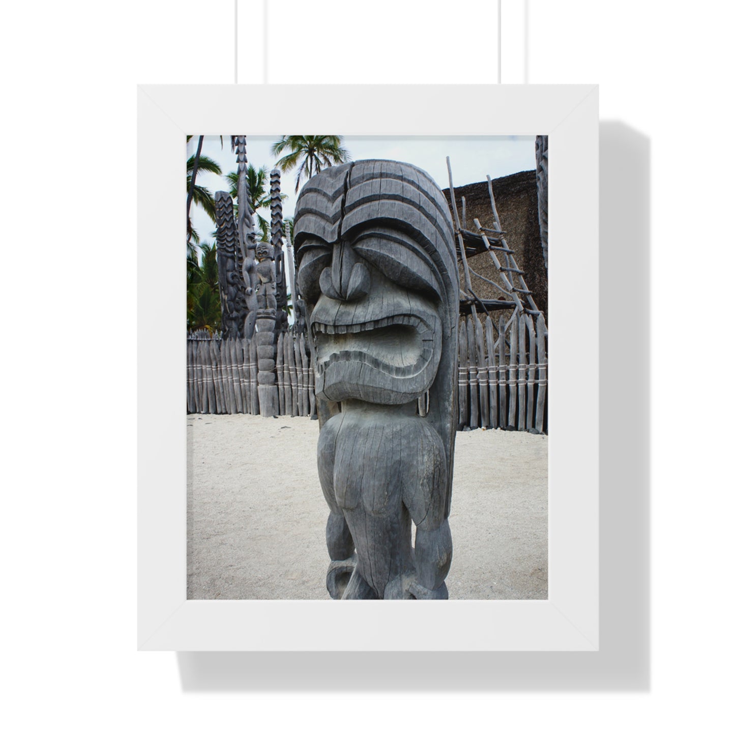 Fierce Guardian - Framed Vertical Poster