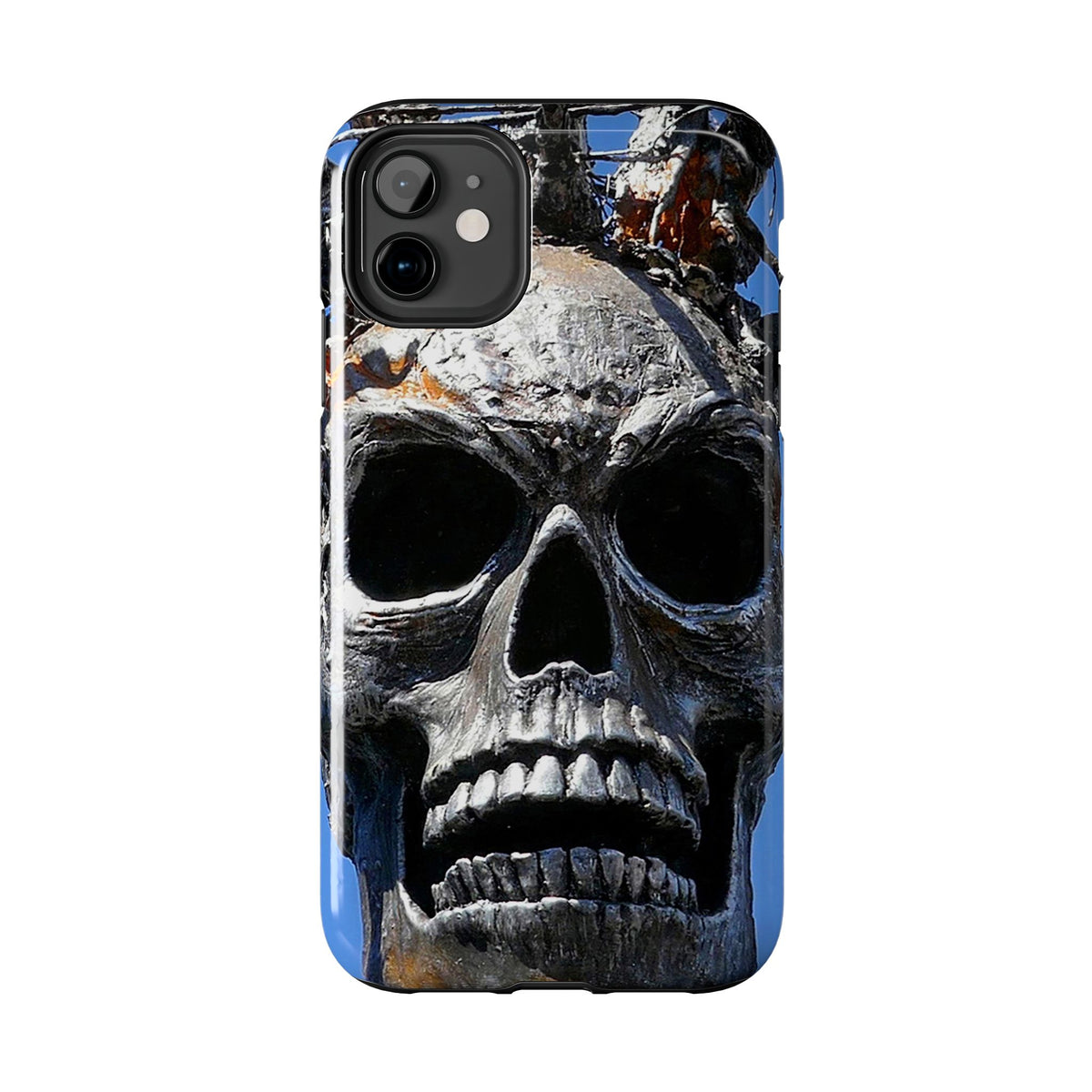 Skull Warrior Stare - Tough Phone Cases