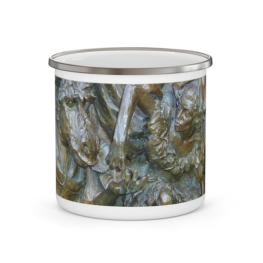Flight Love - Enamel Camping Mug 12oz