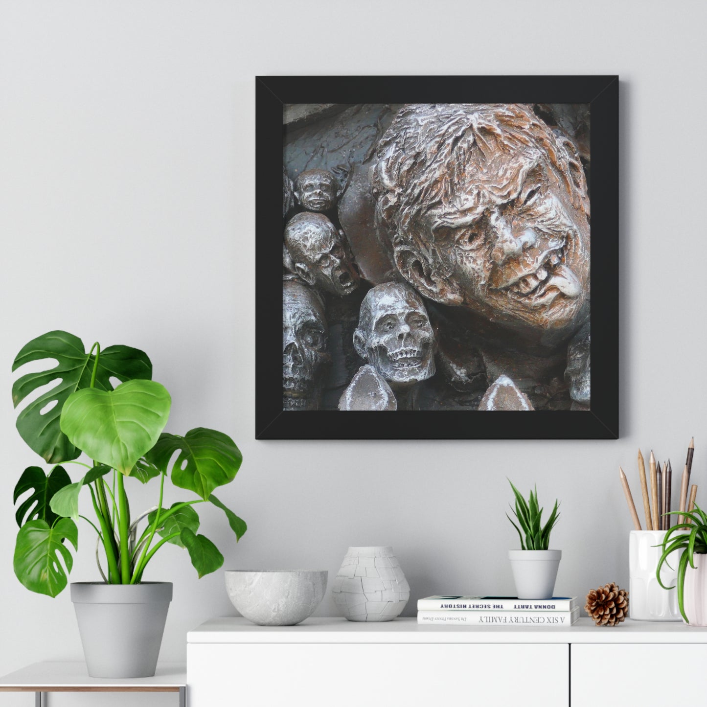 Waiting for the King - Framed Vertical Poster