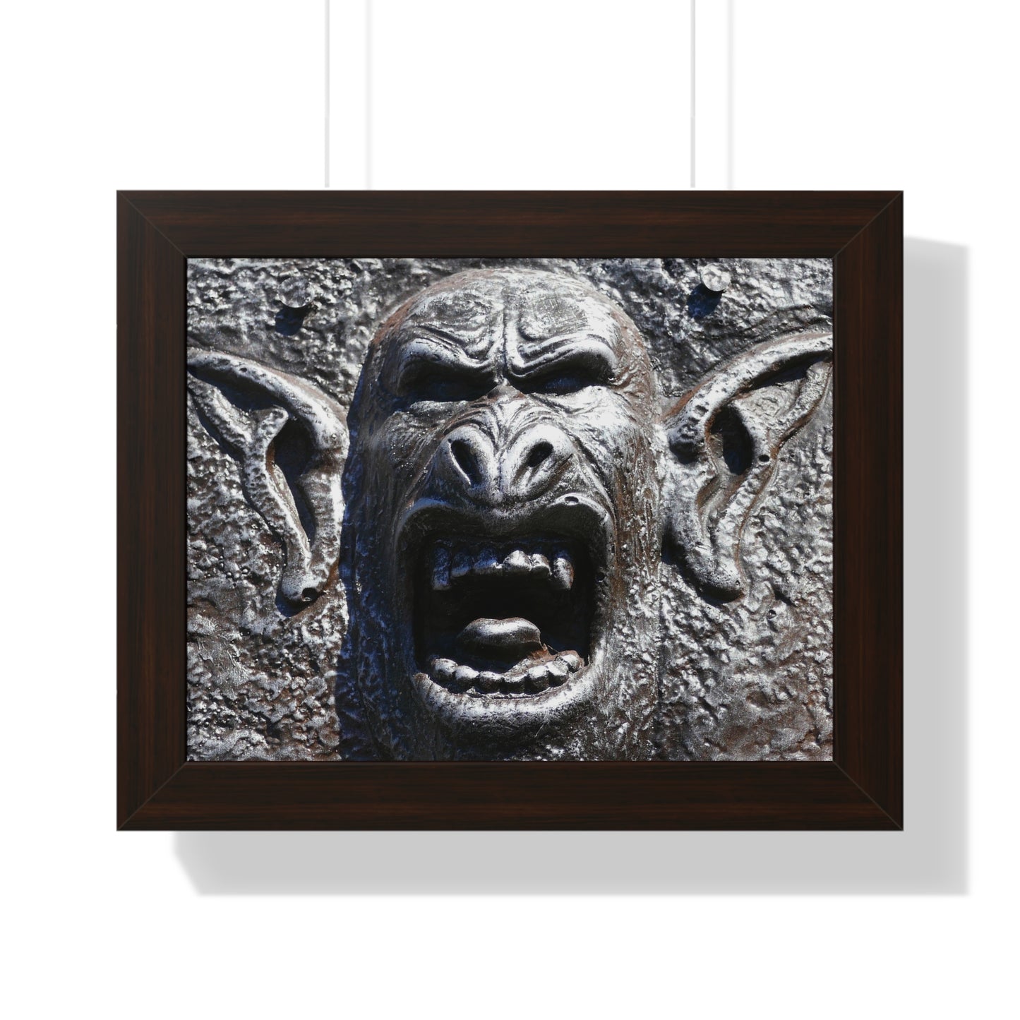 Frenzy Scream - Framed Horizontal Poster