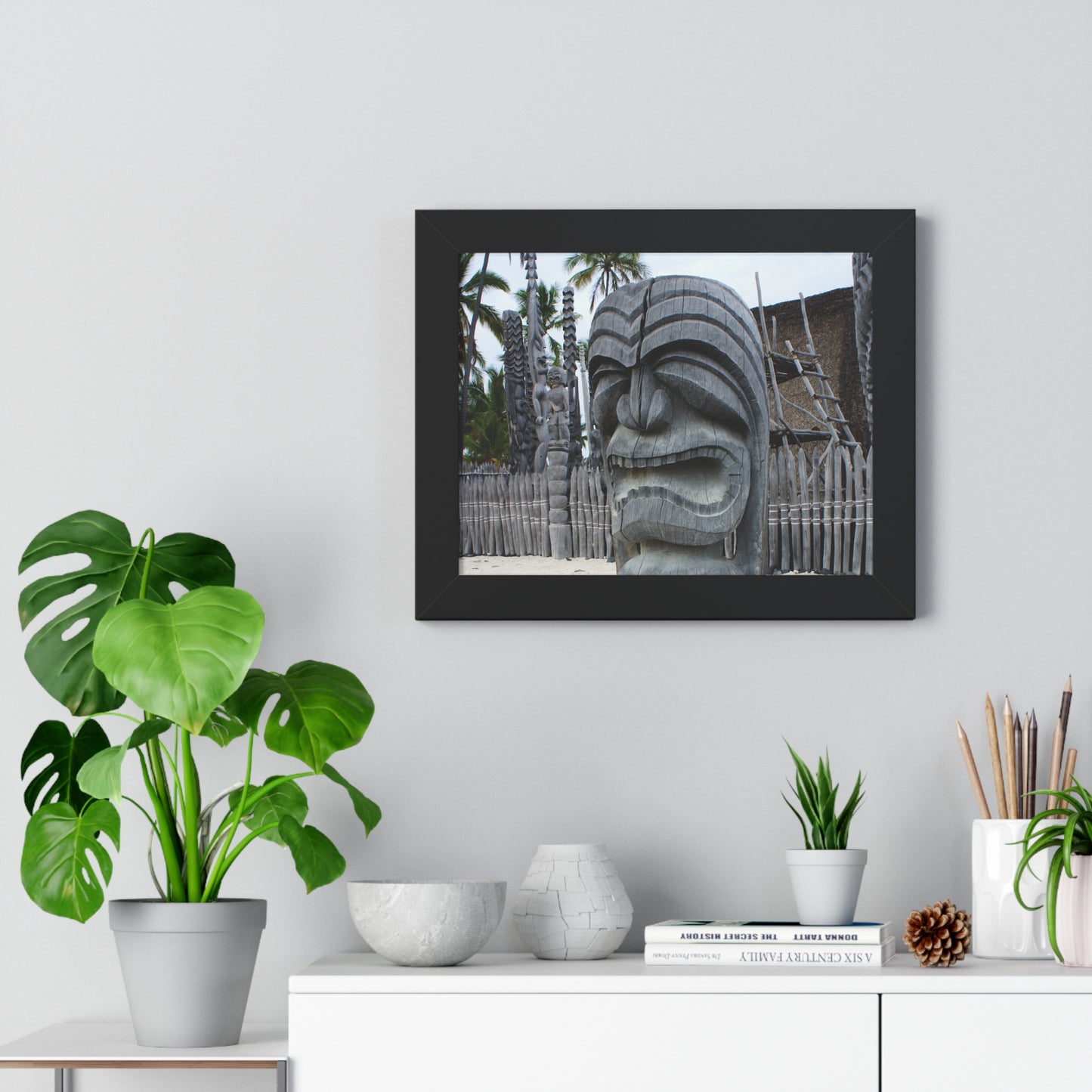 Fierce Guardian - Framed Horizontal Poster