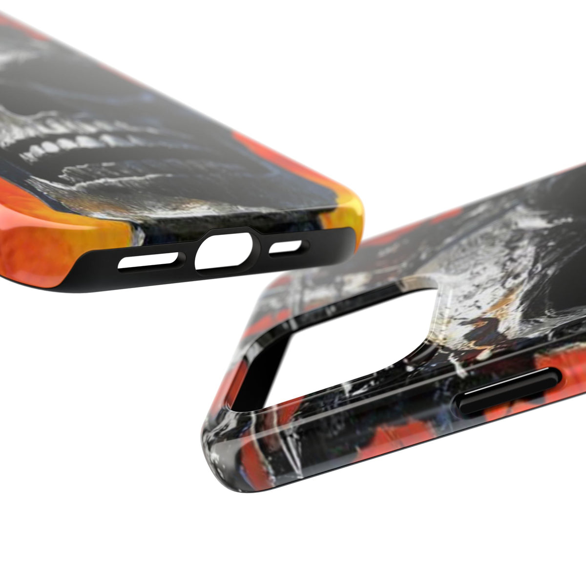 Skull Warrior Inferno Stare (v1) - Tough Phone Cases