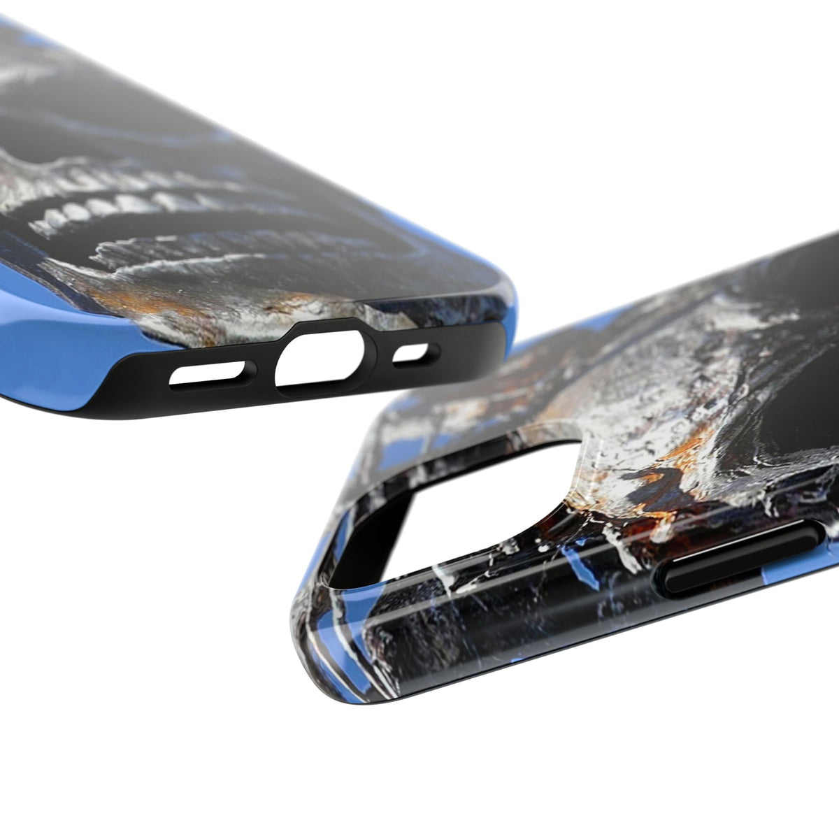 Skull Warrior Stare - Tough Phone Cases