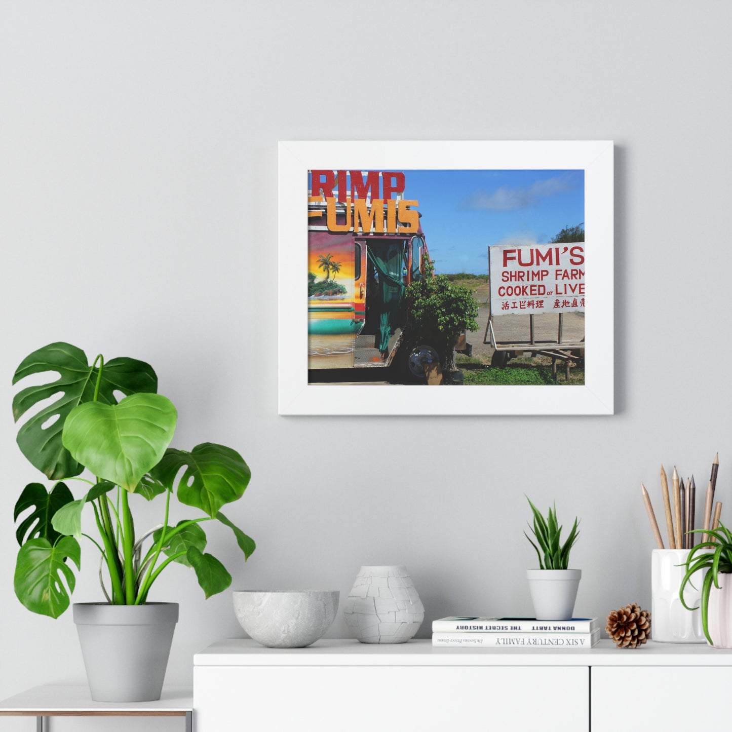 Kaulana Delights - Framed Horizontal Poster