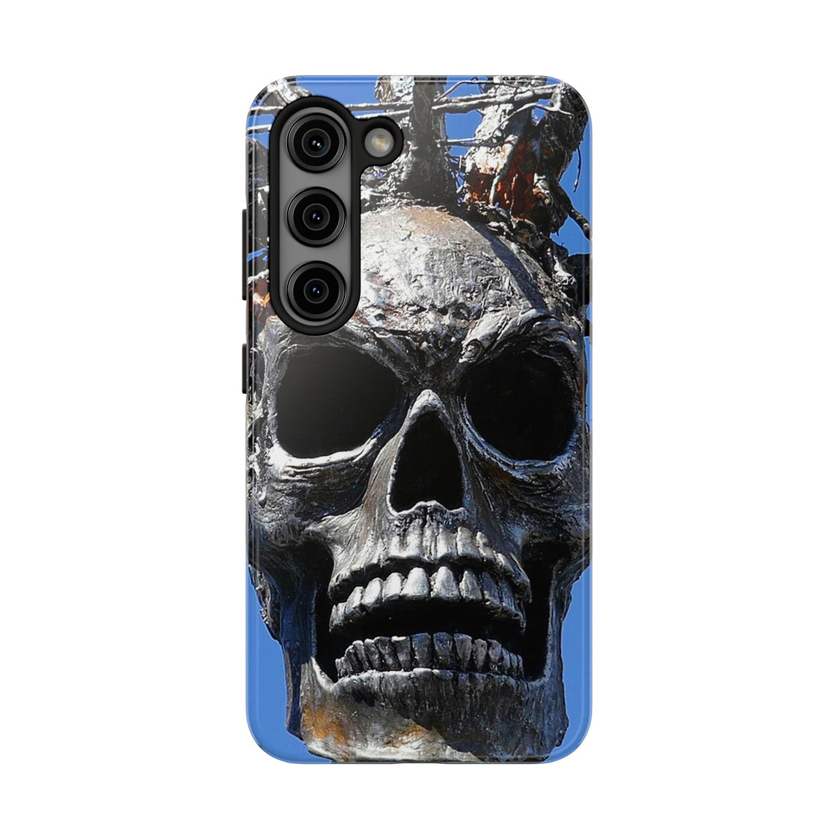 Skull Warrior Stare - Tough Phone Cases