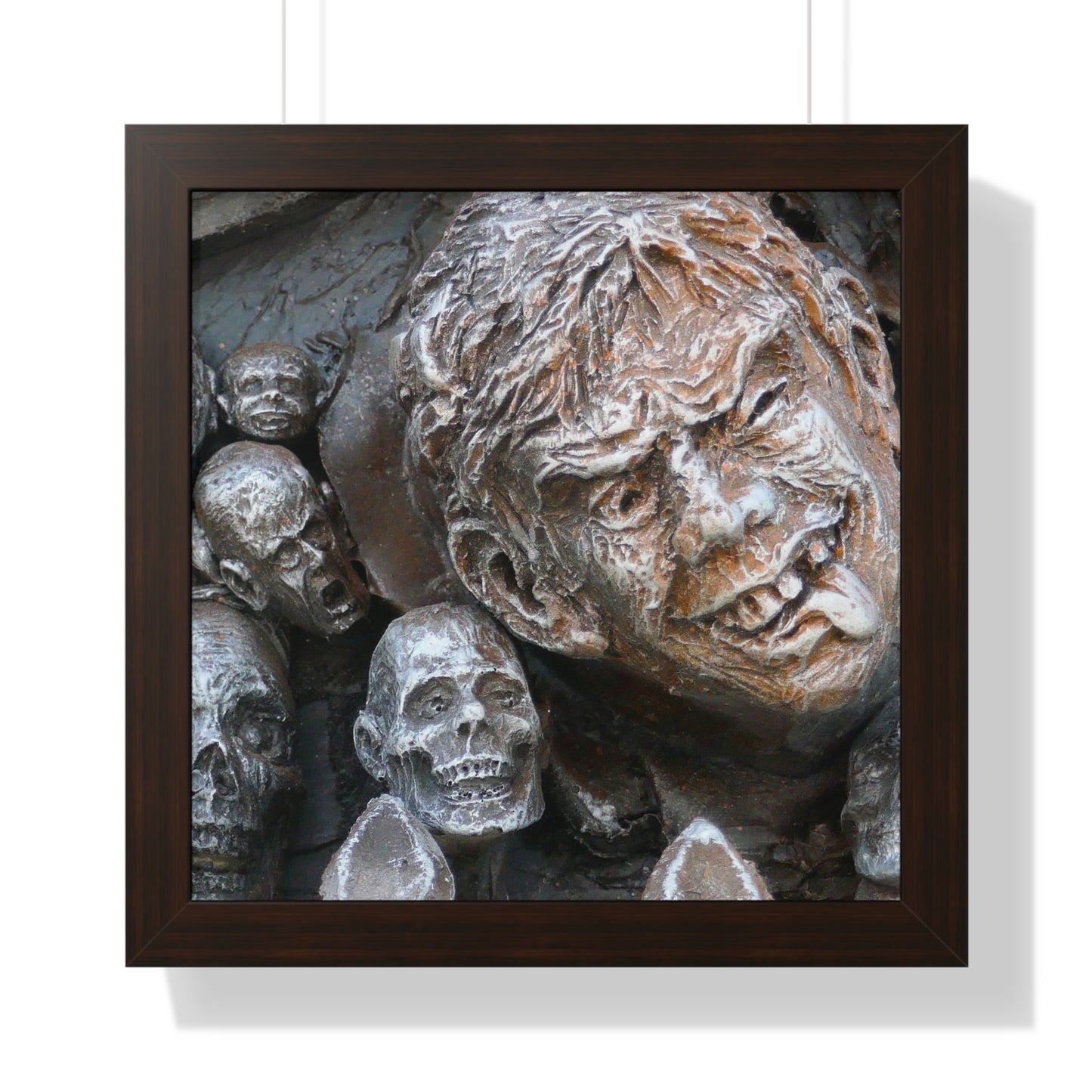 Waiting for the King - Framed Vertical Poster