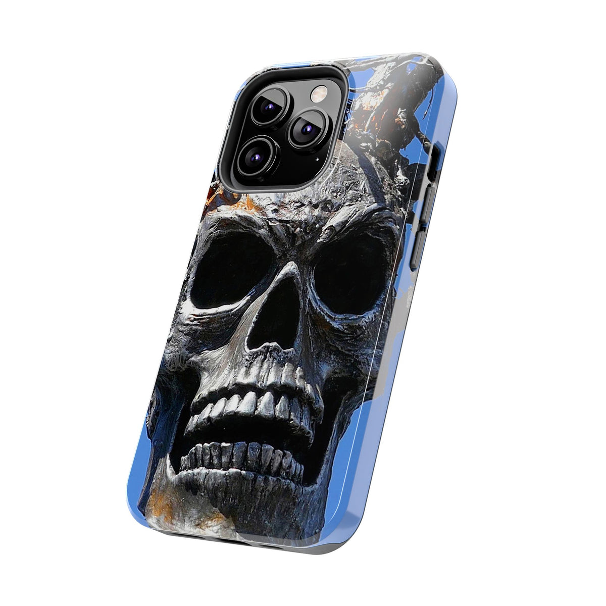Skull Warrior Stare - Tough Phone Cases