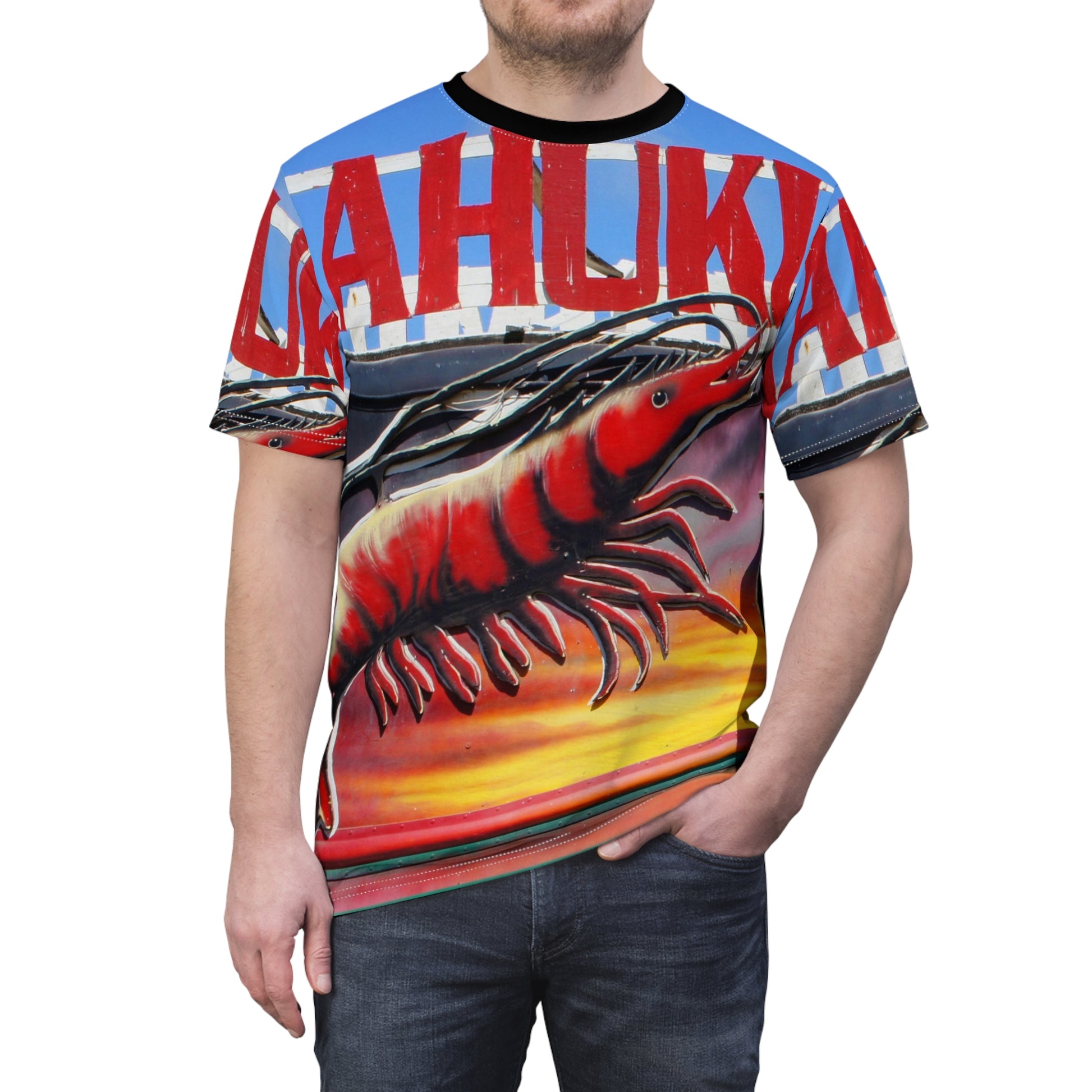 Kahuku Kai - Unisex Cut & Sew Tee (AOP) - Fry1Productions