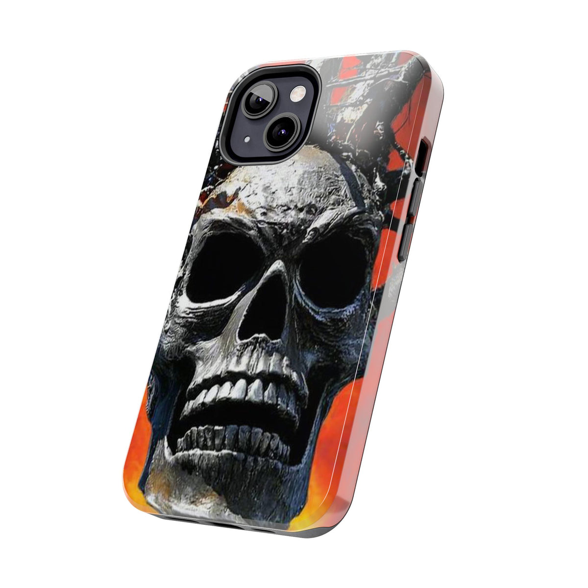 Skull Warrior Inferno Stare (v1) - Tough Phone Cases