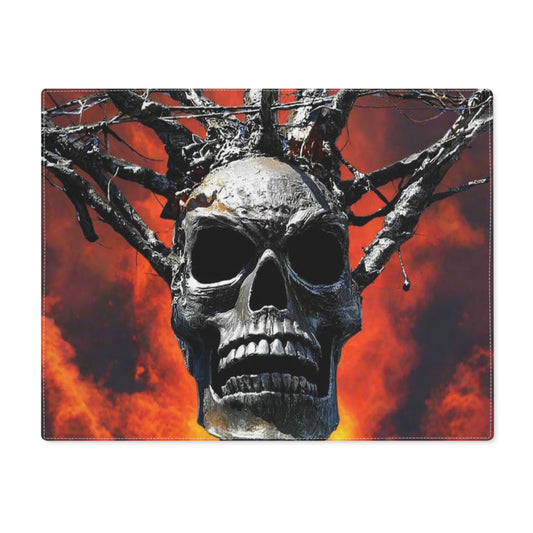 Skull Warrior Inferno Stare - Placemat, 1pc