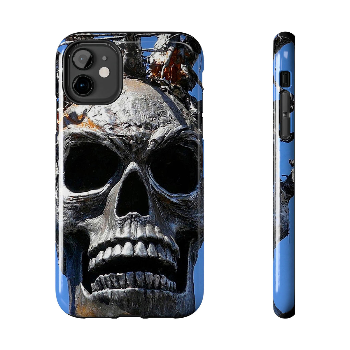 Skull Warrior Stare - Tough Phone Cases