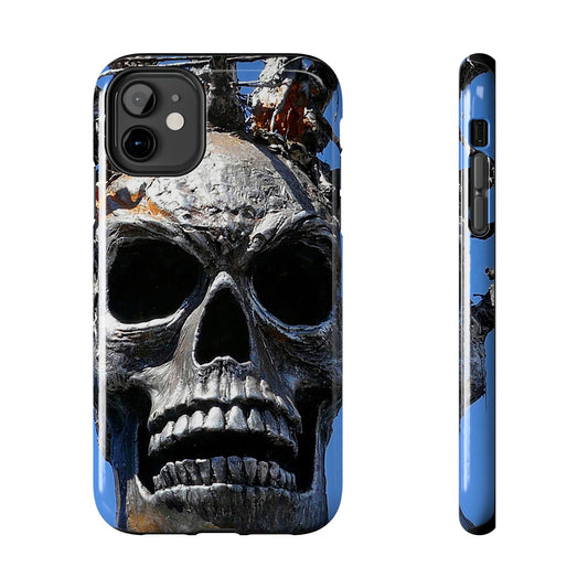 Skull Warrior Stare - Tough Phone Cases