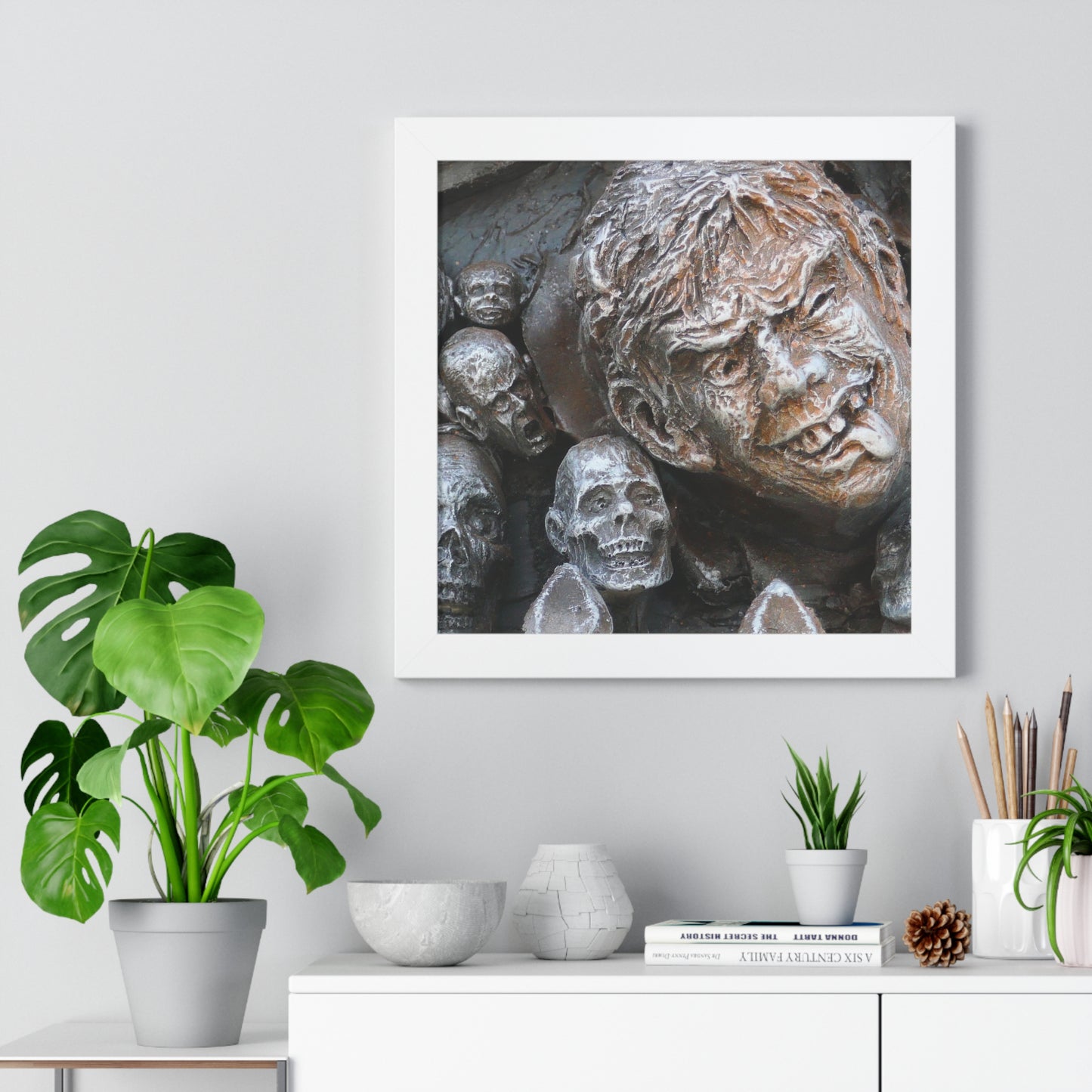 Waiting for the King - Framed Vertical Poster